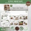 Etsy Shop Kit Etsy Candle shop Branding Kit