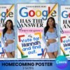 Editable Wanted Poster Homecoming Queen Homecoming Poster Homecoming