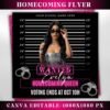 Homecoming Flyer Vote Homecoming Queen Flyer Campaign Flyer