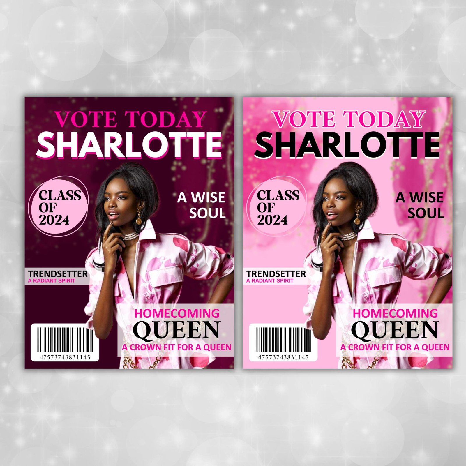 Homecoming Flyer Homecoming Queen Magazine Flyer Homecoming Campaign - Image 2