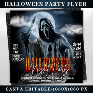 Halloween Flyer Halloween Party Flyer Halloween Party Invitation
