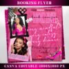 Homecoming Makeup Flyer Very Demure Booking Flyer Class
