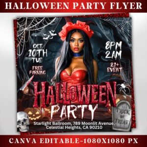 Halloween Flyer Halloween Party Flyer Halloween Party Invitation