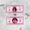 Homecoming Campaign Money Prom Queen Editable Fake Money - Image 4