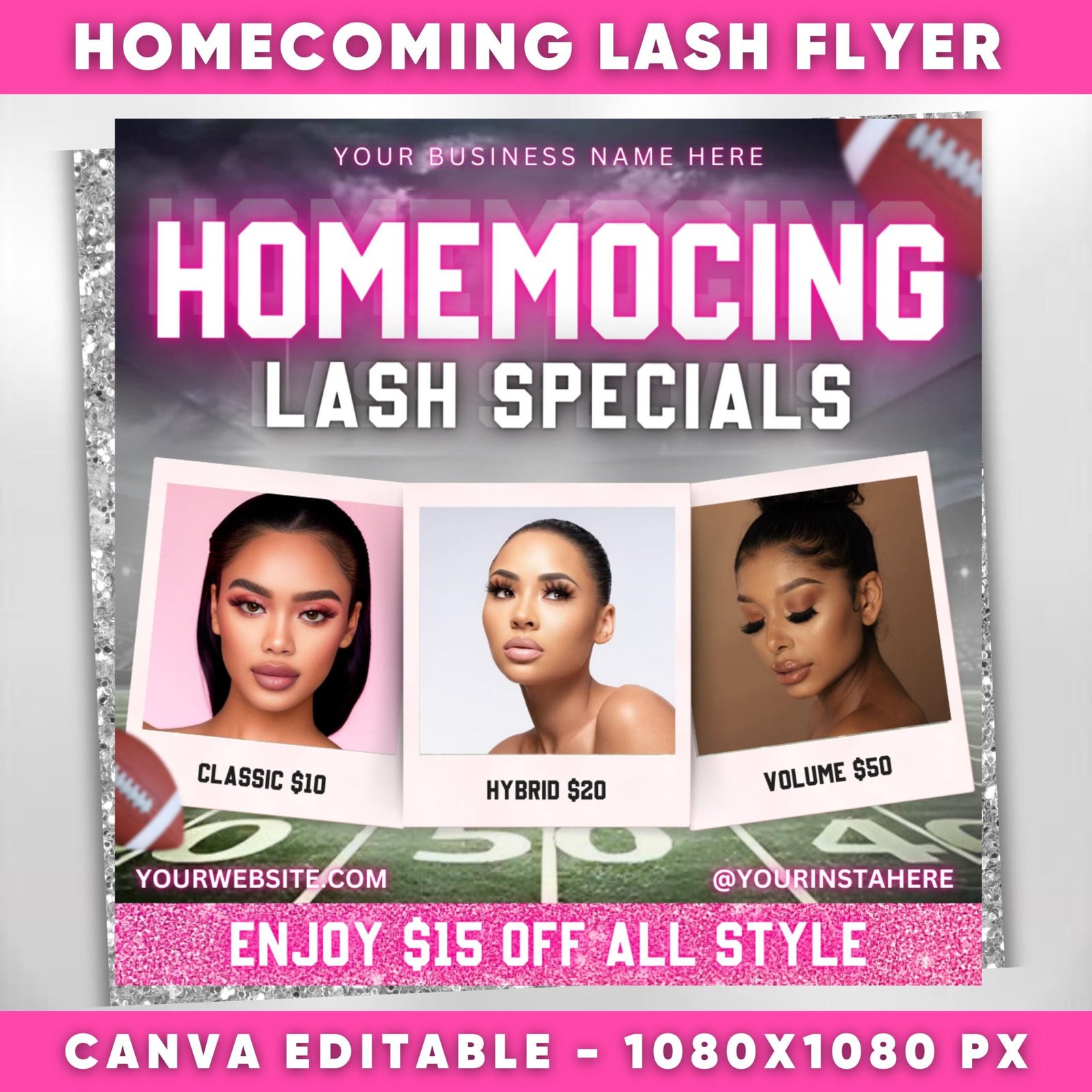 Homecoming Flyer Homecoming Lash Flyer Lash Flyer Lash