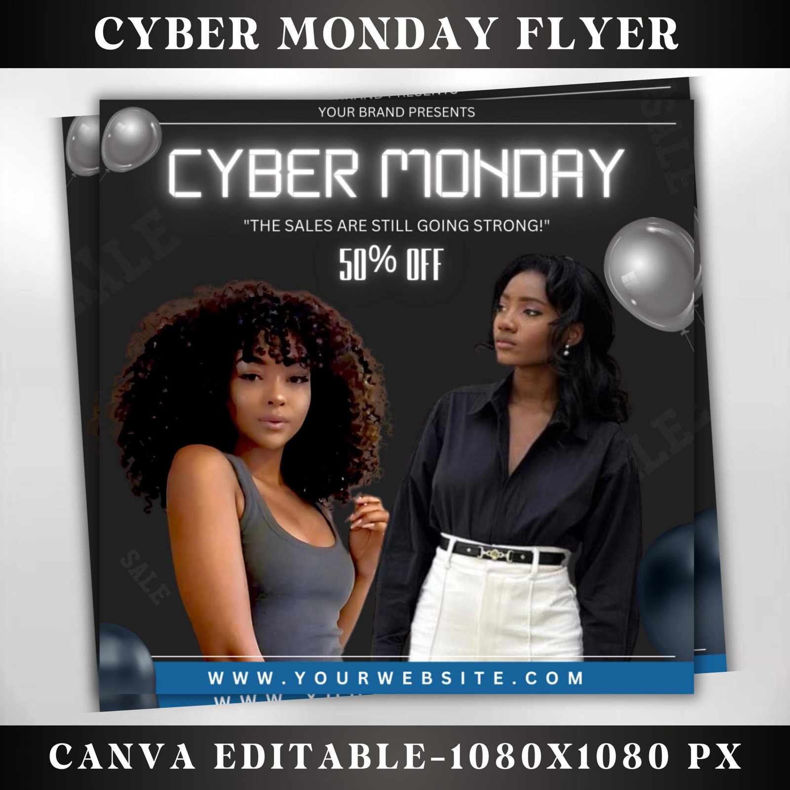 Cyber Monday Flyer Monday Special Sale Monday Bookings