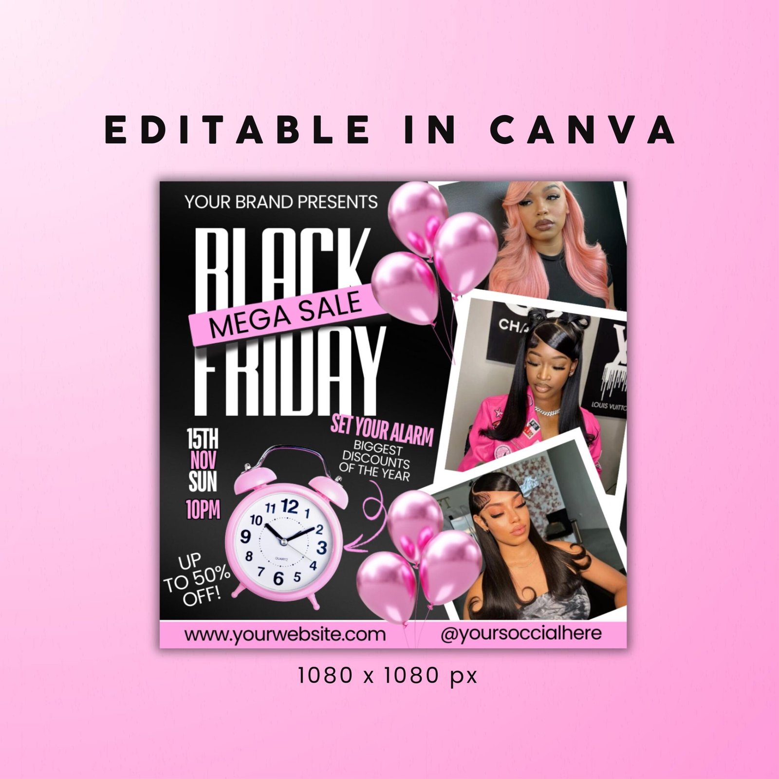 Black Friday Flyer Black Friday Sale Flyer Friday - Image 3