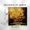 New Year Party Flyer New Years Eve Flyer - Image 3