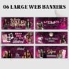 Website Banner Kit Website Headers Web Banners Squarespace - Image 3