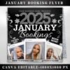 January booking flyer New Year Booking Flyer Holiday