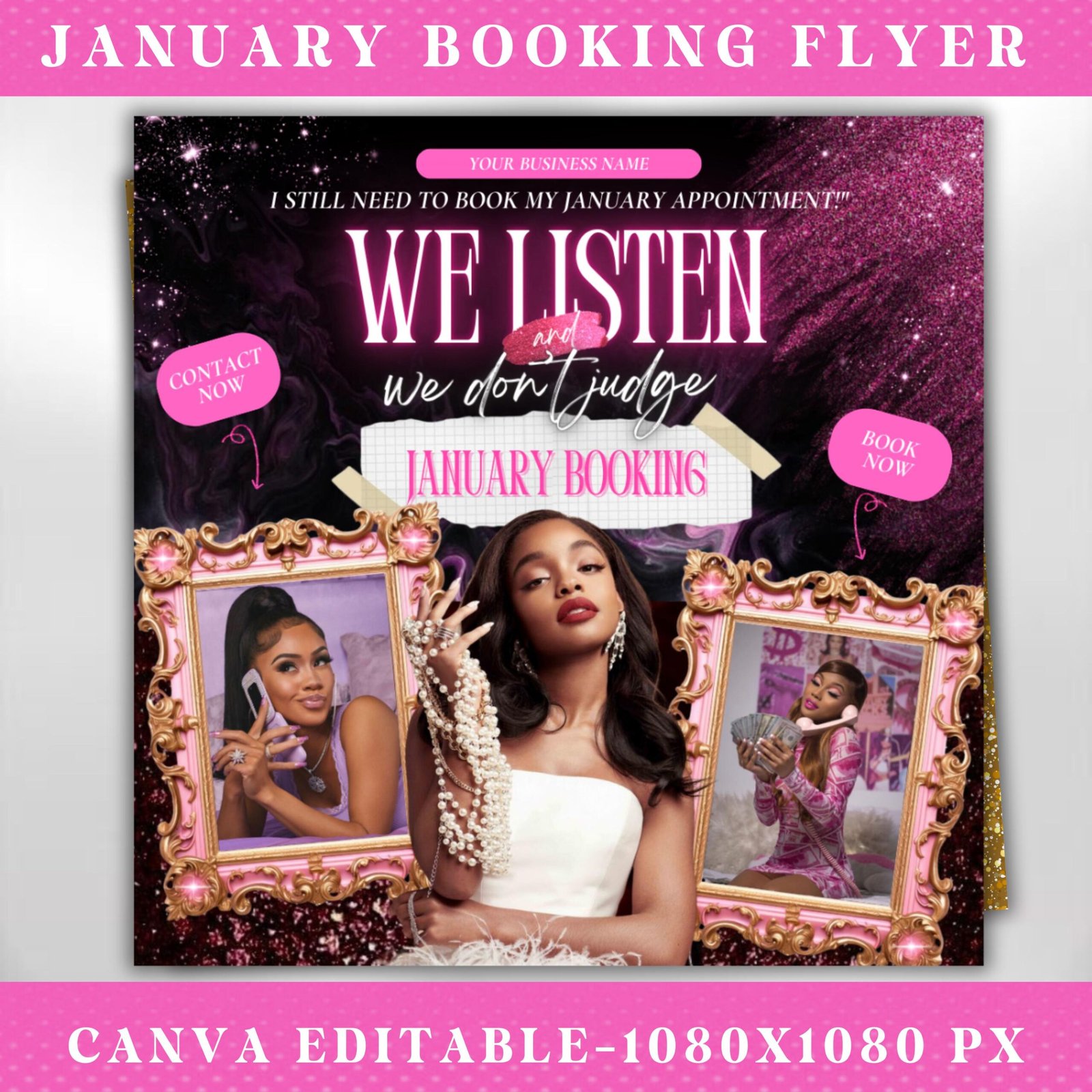 January booking flyer New Year Booking Flyer Holiday