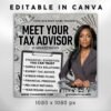 4 Tax Preparation Bundle Flyer Tax Prep Instagram - Image 6