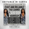 4 Tax Preparation Bundle Flyer Tax Prep Instagram - Image 5