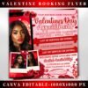 February Booking Flyer Valentines Day Booking Flyer Hair