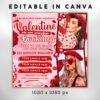 February Booking Flyer Valentines Day Booking Flyer Hair - Image 4