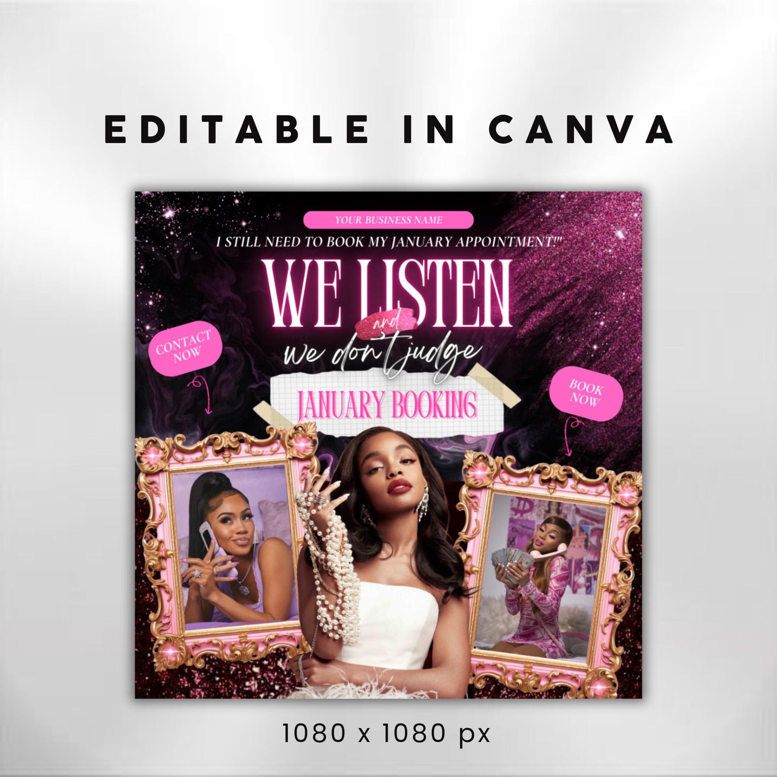 January booking flyer New Year Booking Flyer Holiday - Image 3