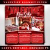 Room Setup Valentines Booking Flyer Valentine Room Setup