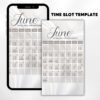 Monthly Availability Calendar Instagram Story Instagram Story Schedule - Image 5