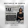 Tax Flyer Editable Tax Prep Flyer Tax Preparer - Image 3