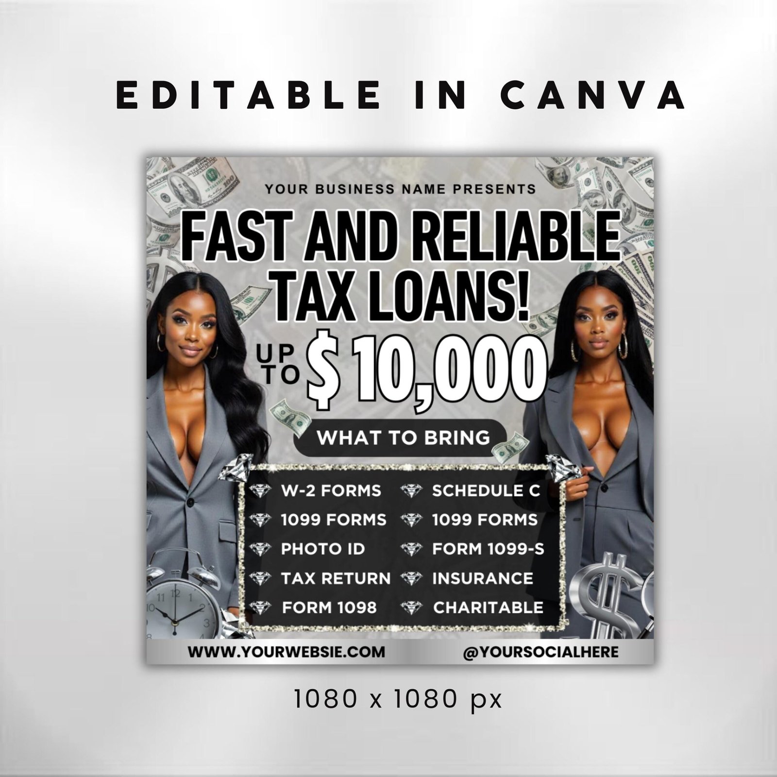 Tax Preparation Flyer Tax Flyer Tax Season Tax - Image 3