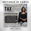4 Tax Preparation Bundle Flyer Tax Prep Instagram - Image 3