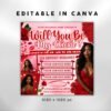 February Booking Flyer Valentines Day Booking Flyer Hair - Image 3