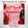 February Booking Flyer Valentines Day Booking Flyer Hair - Image 6