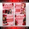 February Booking Flyer Valentines Day Booking Flyer Hair