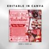 February Bake Sale Flyer Valentine's Day Bake Sale - Image 3