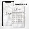 Monthly Availability Calendar Instagram Story Instagram Story Schedule - Image 4