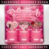 Room Setup Valentines Booking Flyer Valentine Room Setup