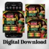 February Booking Flyer Black History Month Flyer Black - Image 2