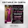 Prom Book Now Flyer Prom Lash Tech Flyer - Image 3