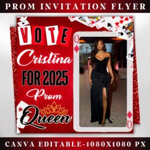 Vote Prom Queen Flyer Prom Flyer Prom Queen