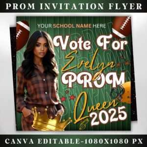 Prom Invitation Flyer Prom Event Flyer Prom Invitation