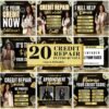 Credit Repair Bundle Credit Repair Instagram Templates Credit