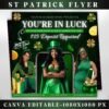 Saint Patrick's Day Bookings Flyer March Specials Beauty