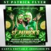 Saint Patrick's Day Party Flyer St Patrick's Day