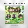 Spring Braids Booking Flyer Hair Tech Flyer March - Image 3