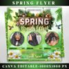 Spring Braids Booking Flyer Hair Tech Flyer March