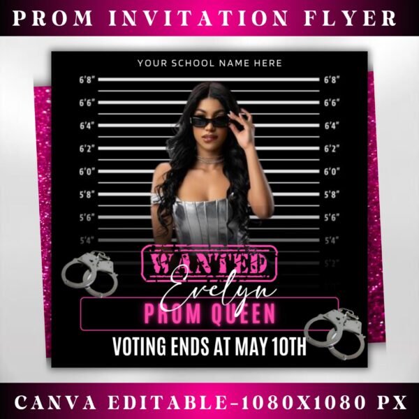 Prom Queen Flyer Prom Vote Campaign Flyer Prom