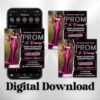 Prom Book Now Flyer Prom Lash Tech Flyer - Image 2
