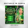 March Booking Flyer St.Patricks Day Flyer March Books - Image 3