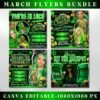March Booking Flyer Bundle March Books Casino Flyer