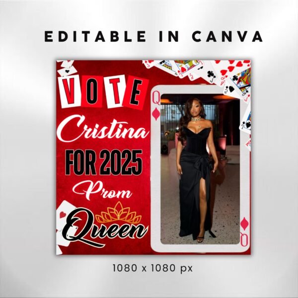 Vote Prom Queen Flyer Prom Flyer Prom Queen - Image 3