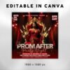 Prom After Party Flyer College School After Party - Image 3