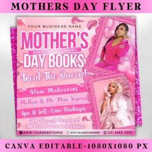 Mothers Day Flyer DIY Book Now Appointments Available