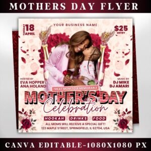 Mother's Day Party Flyer Mother's Day Special Flyer
