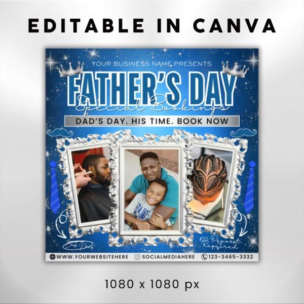 Father's Day Booking Flyer Father's Day Special Offer - Image 3