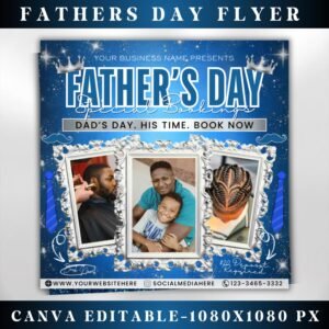 Father's Day Booking Flyer Father's Day Special Offer